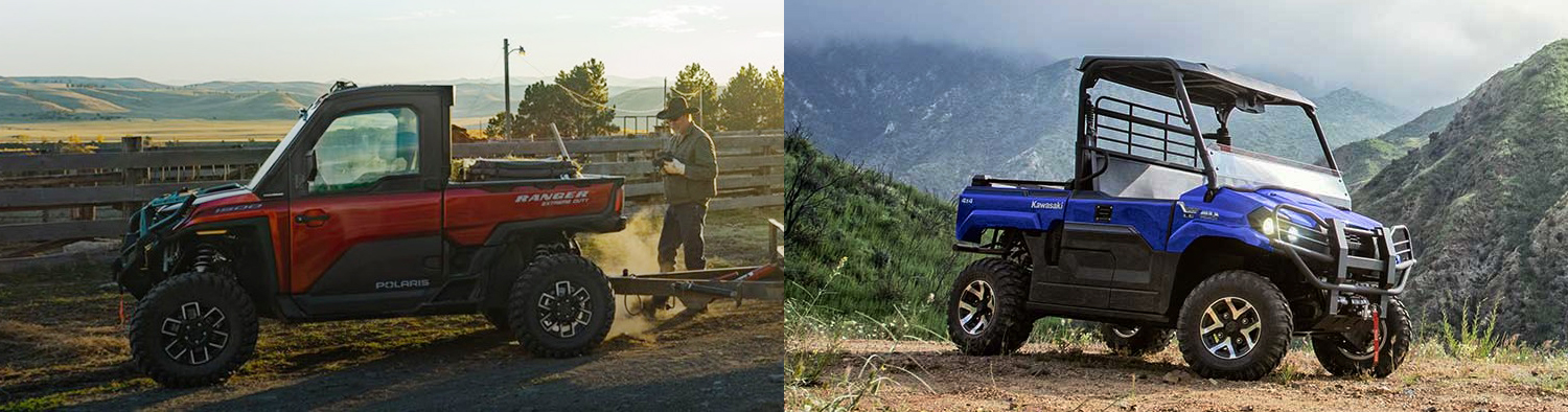 2024 Polaris Ranger vs 2024 Kawasaki Mule in Joplin MO