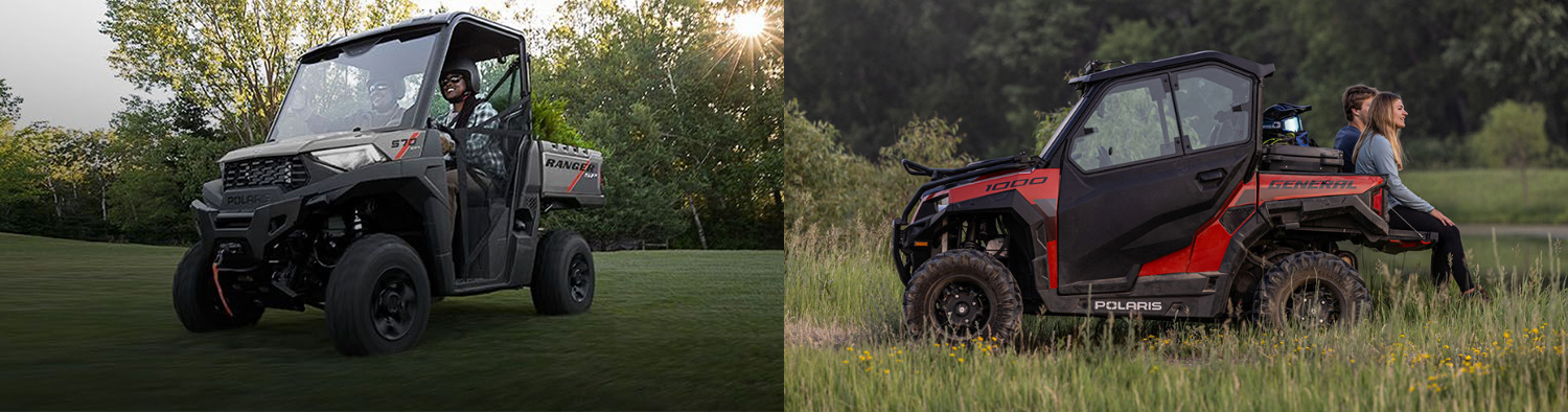 2024 Polaris Ranger vs 2024 Polaris General in Joplin MO